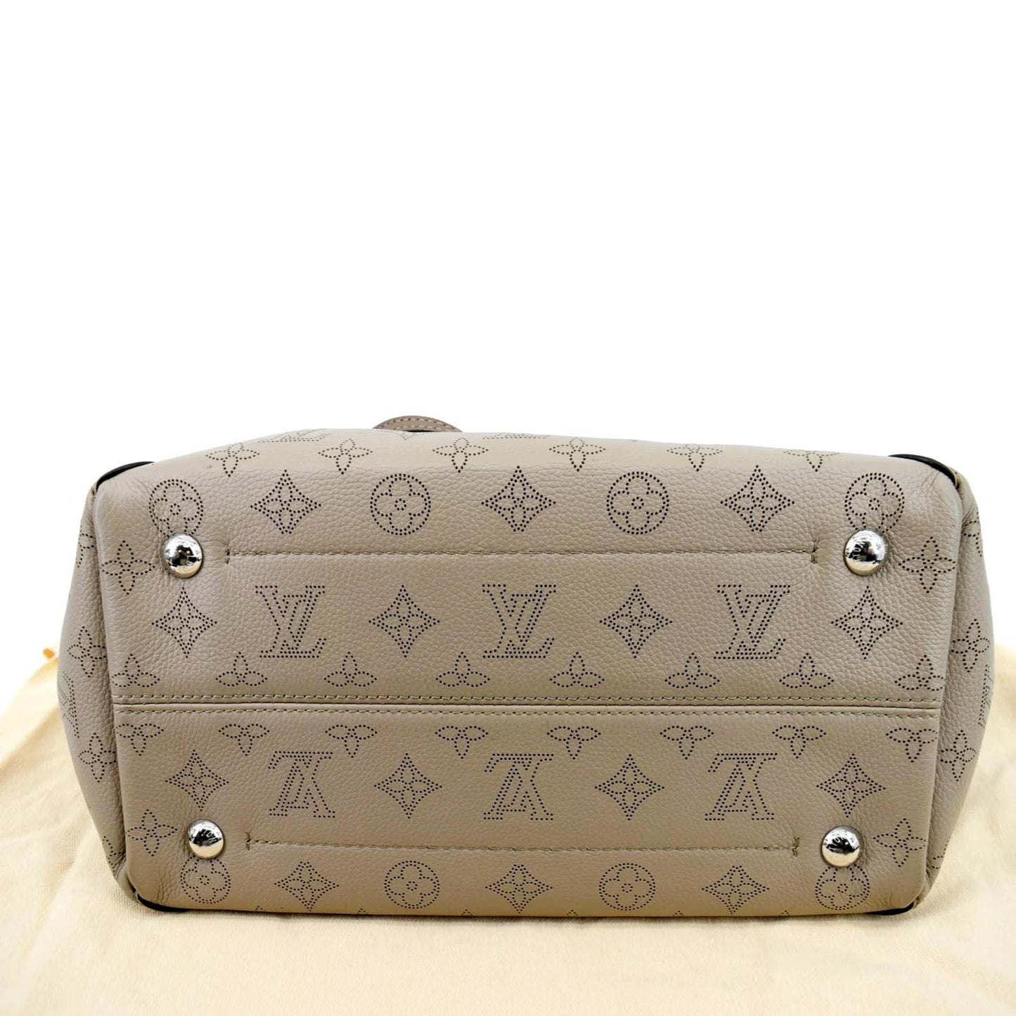 LOUIS VUITTON Hina Mahina Tote Shoulder Bag Crème