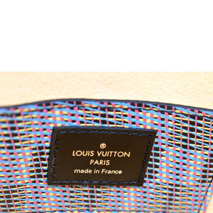 LOUIS VUITTON LV Twist Pop MM Calfskin Monogram Shoulder Bag Blue