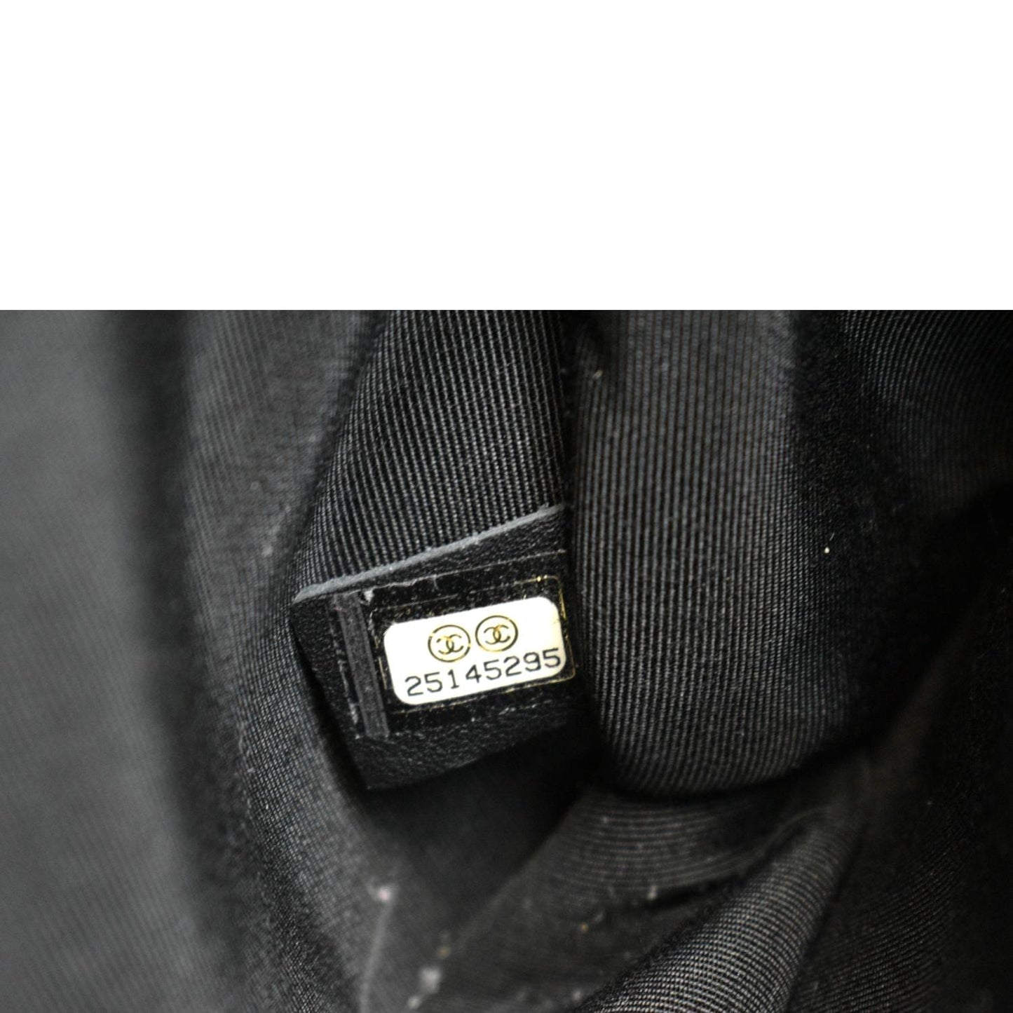 CHANEL Box CC Flap Quilted Leather Shoulder Bag Black