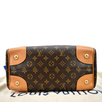 LOUIS VUITTON Retiro NM Monogram Canvas 2Way Shoulder Bag Brown