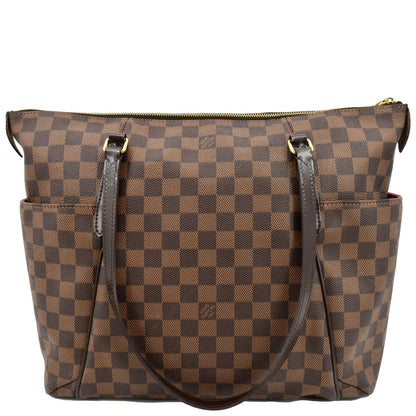 LOUIS VUITTON  Totally MM Damier Ebene Shoulder Bag Brown