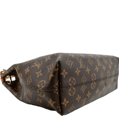 LOUIS VUITTON Graceful PM Monogram Canvas Shoulder Bag Brown