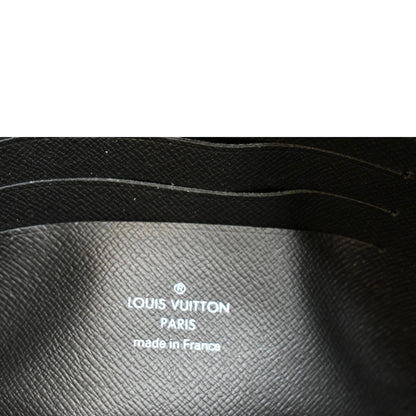 LOUIS VUITTON Volga Monogram Eclipse Pochette Clutch Bag Black