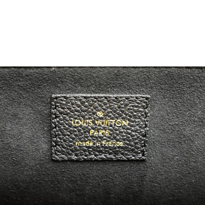 LOUIS VUITTON Vavin PM Monogram Empreinte Leather Shoulder Bag Black