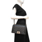 CHANEL Medium Boy Flap Caviar Leather Shoulder Bag Black