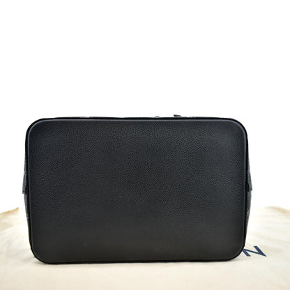 LOUIS VUITTON NeoNoe MM Monogram Empreinte Leather Shoulder Bag Black