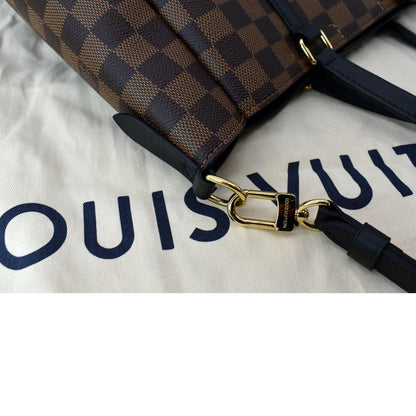 LOUIS VUITTON Belmont NM Damier Ebene Shoulder Bag Brown
