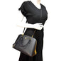 PRADA Lux Medium Promenade Saffiano Leather Shoulder Bag Nero BL0837