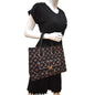 LOUIS VUITTON Onthego MM Fall For You Monogram Canvas Tote Shoulder Bag Black