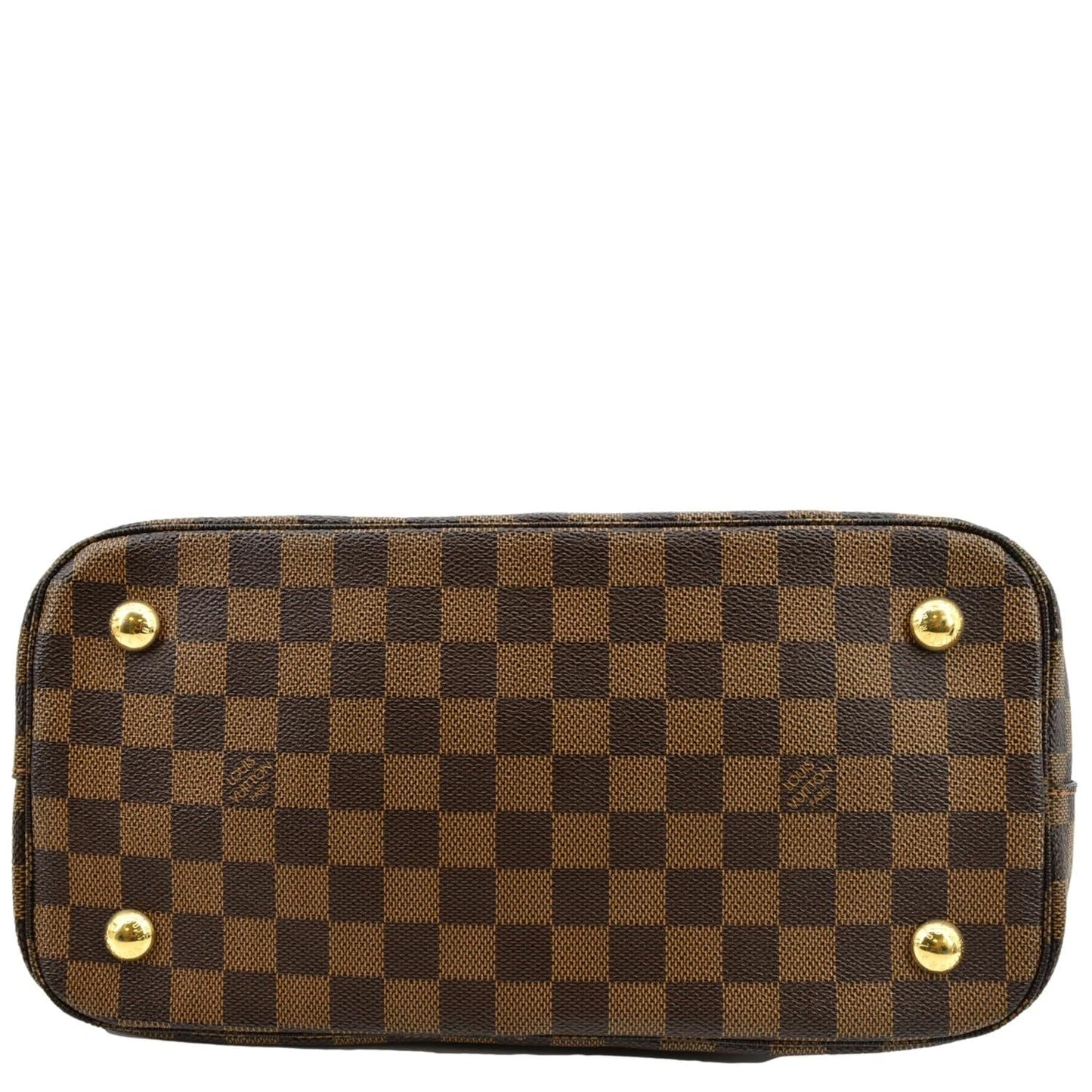 LOUIS VUITTON Belmont Damier Ebene Shoulder Bag Brown