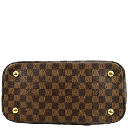 LOUIS VUITTON Belmont Damier Ebene Shoulder Bag Brown