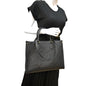 LOUIS VUITTON Onthego MM Monogram Empreinte Shoulder Bag Black
