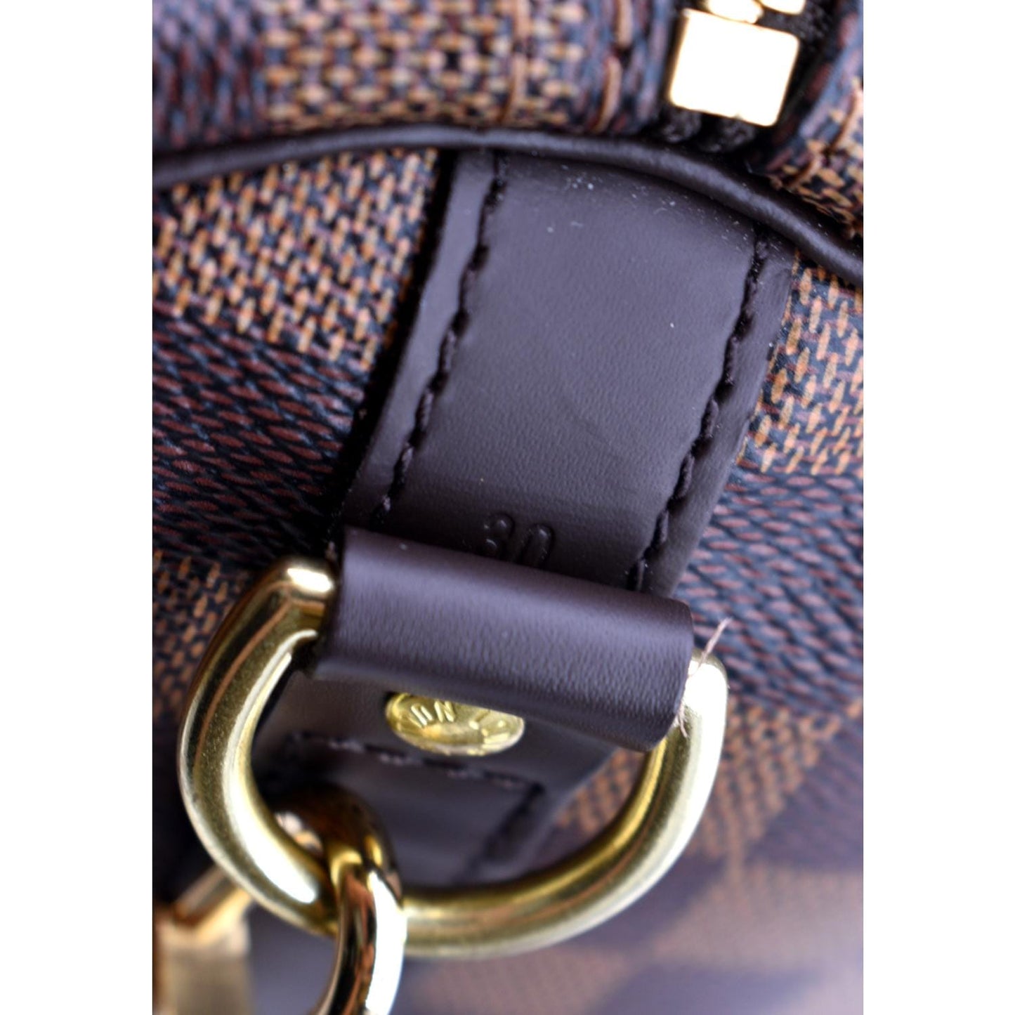 LOUIS VUITTON Speedy 30 Bandouliere Damier Ebene Shoulder Bag Brown