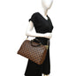 LOUIS VUITTON Speedy 30 Bandouliere Damier Ebene Shoulder Bag Brown