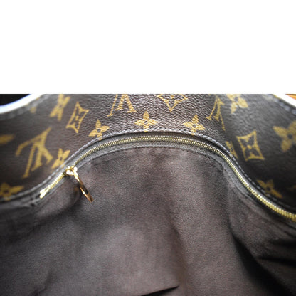 LOUIS VUITTON Metis Hobo Monogram Canvas Shoulder Bag Brown