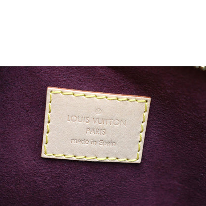 LOUIS VUITTON Soufflot BB Monogram Canvas Shoulder Crossbody Bag Brown