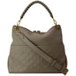 LOUIS VUITTON Maida Monogram Empreinte Leather Hobo Shoulder Bag Tourterelle