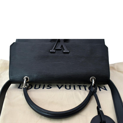 LOUIS VUITTON Grenelle MM Epi Leather Shoulder Bag Black