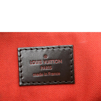 LOUIS VUITTON Westminster GM Damier Ebene Tote Shoulder Bag Brown