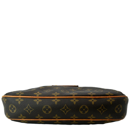 LOUIS VUITTON Thames PM Monogram Canvas Shoulder Bag Brown