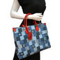 LOUIS VUITTON Onthego GM Autres Toiles Monogram Denim Shoulder Bag Blue/Red