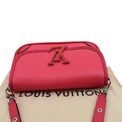 LOUIS VUITTON Buci Epi Leather Shoulder Bag Dragon Fruit