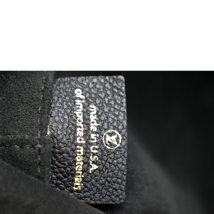 LOUIS VUITTON Boite Chapeau Souple MM Monogram Empreinte Shoulder Bag Black