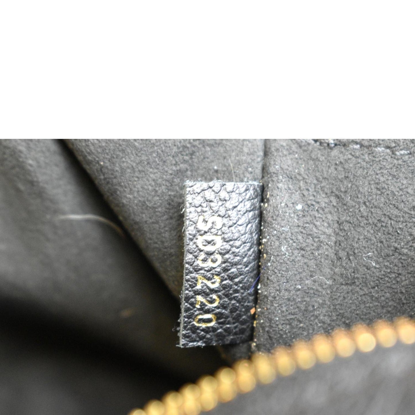 LOUIS VUITTON Boite Chapeau Souple MM Monogram Empreinte Shoulder Bag Black