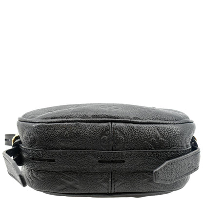 LOUIS VUITTON Boite Chapeau Souple MM Monogram Empreinte Shoulder Bag Black