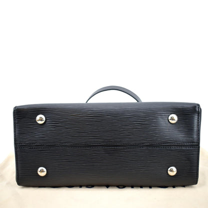 LOUIS VUITTON Grenelle PM Epi Leather Shoulder Bag Black