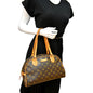 LOUIS VUITTON Montorgueil PM Monogram Canvas Shoulder Bag Brown