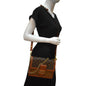 LOUIS VUITTON Dauphine MM Monogram Reverse Canvas Shoulder Bag Brown