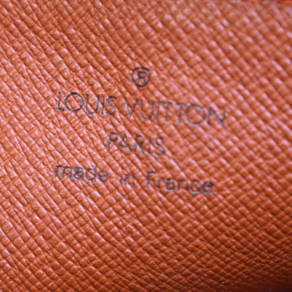 LOUIS VUITTON Papillon Damier Ebene Shoulder Bag Brown