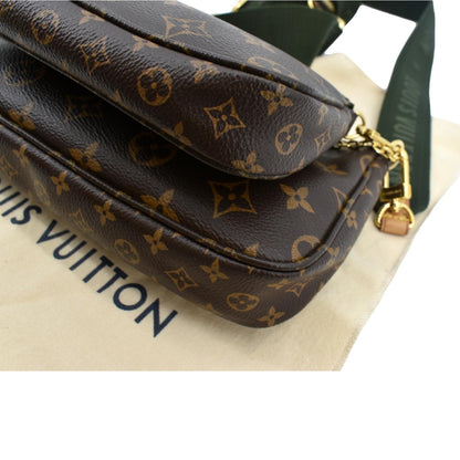 LOUIS VUITTON  Multi Pochette Accessoires Monogram Canvas Shoulder Bag