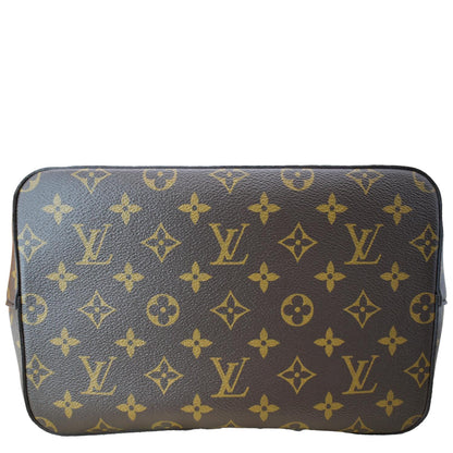 LOUIS VUITTON Neonoe Monogram Canvas Shoulder Bag Rose Ballerine