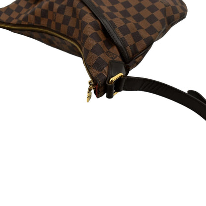 LOUIS VUITTON Bloomsbury GM Damier Ebene Shoulder Crossbody Bag Brown