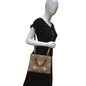 LOUIS VUITTON Onthego PM Bicolor Monogram Empreinte Shoulder Bag Cream