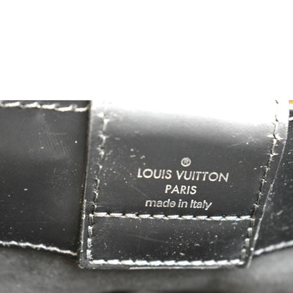 LOUIS VUITTON Kleber Epi Leather Shoulder Bag Black