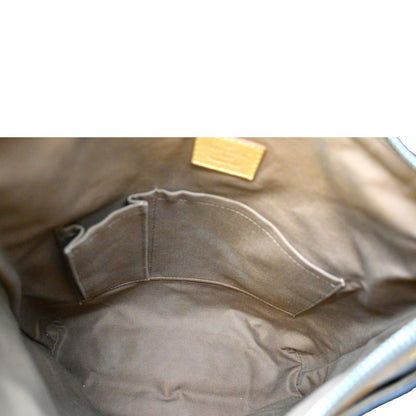 LOUIS VUITTON Odeon MM Monogram Coated Canvas Shoulder Bag Brown