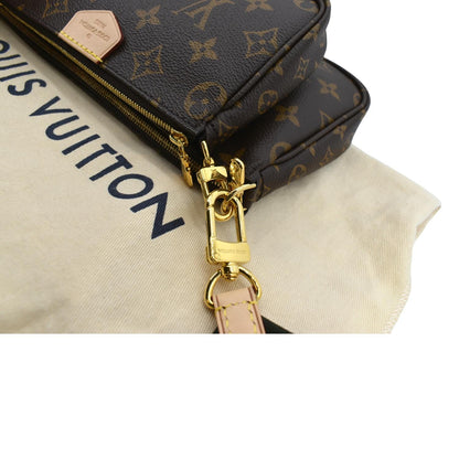 LOUIS VUITTON  Multi Pochette Accessoires Monogram Canvas Shoulder Bag