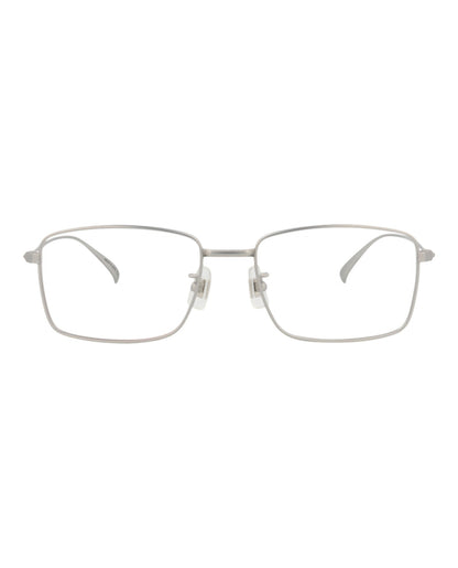 Dunhill Mens Square/Rectangle Silver Silver Transparent Fashion Designer Eyewear