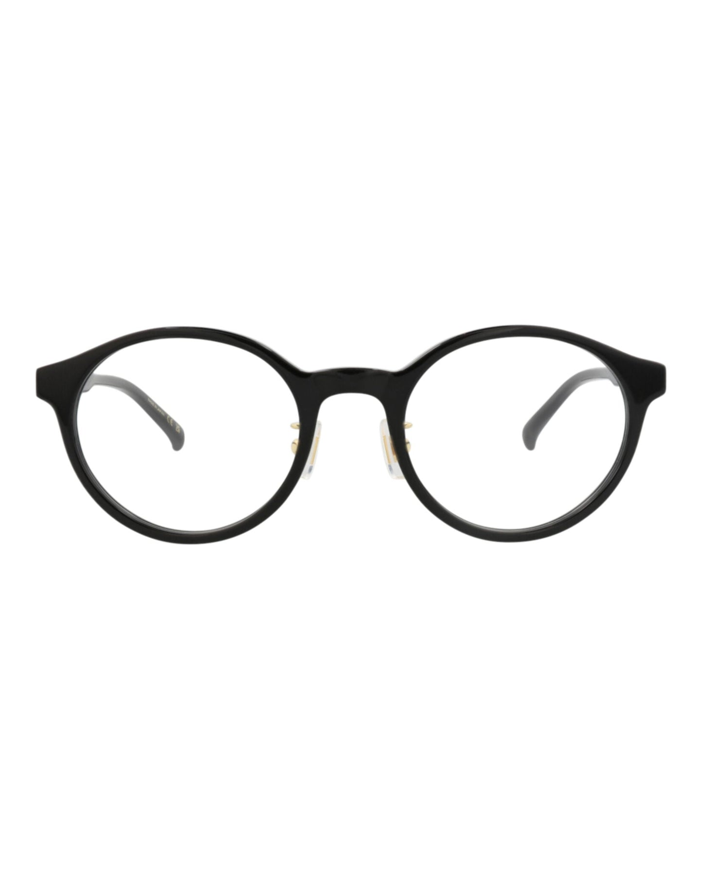 Dunhill Mens Round/Oval Black Black Transparent Fashion Designer Eyewear