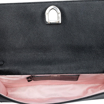 Dior Grained Calfskin Diorama Pochette Clutch