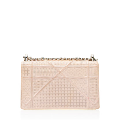 Dior Micro Cannage Patent Leather Diorama Small Shoulder Bag