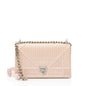 Dior Micro Cannage Patent Leather Diorama Small Shoulder Bag