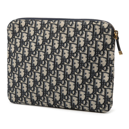 Dior Oblique Canvas Clutch