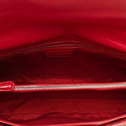 Dior Patent Cannage Rendezvous Shoulder Bag