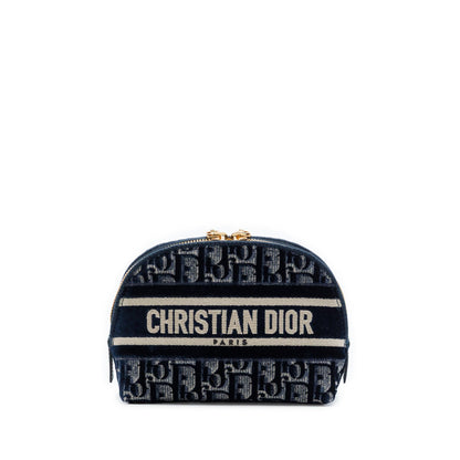 Dior Velvet Oblique Cosmetic Pouch