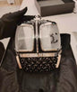 CHANEL 2019 GONDOLA MINAUDIÈRE EVENING CLUTCH BAG BLACK