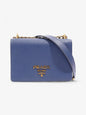 Prada Chain Shoulder Bag Cobalt Blue Saffiano Leather